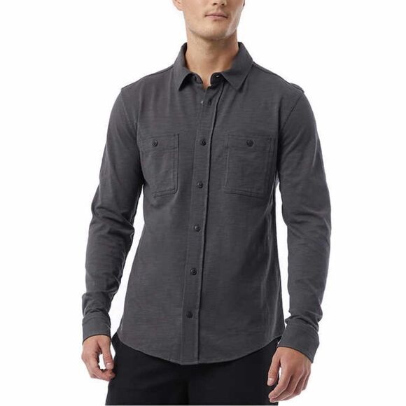 32 Degrees Men's Long Sleeve Button Down Shirt - Picture 1 of 9
